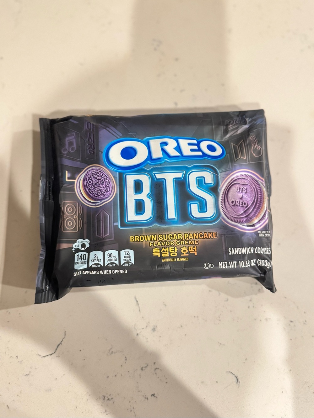 Limited Edition BTS Brown Sugar Pancake Oreos